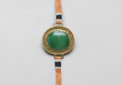 图片[2]-Green glass pendant.-China Archive